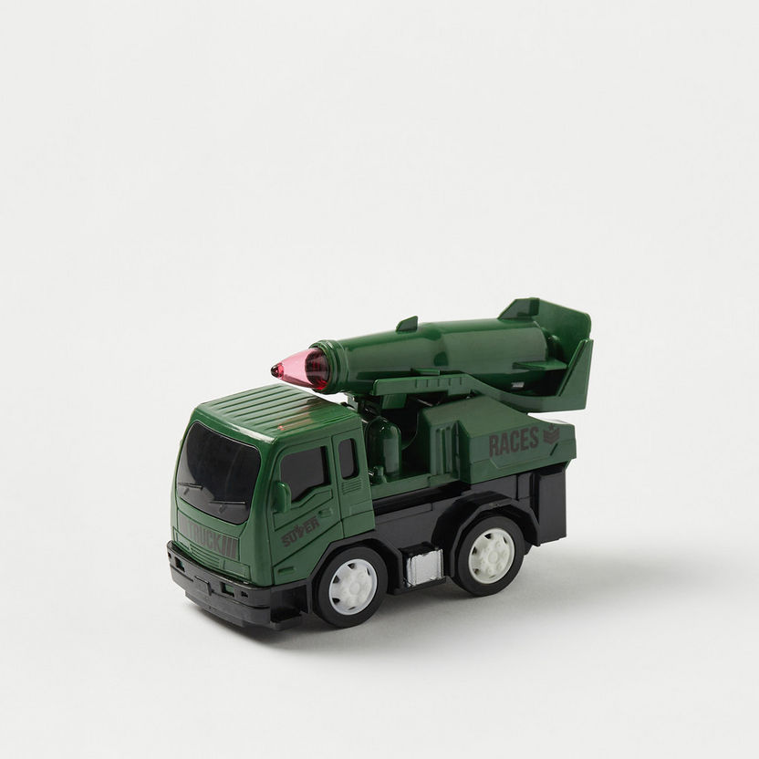 Juniors Missile Launcher Truck Toy-Scooters and Vehicles-image-0