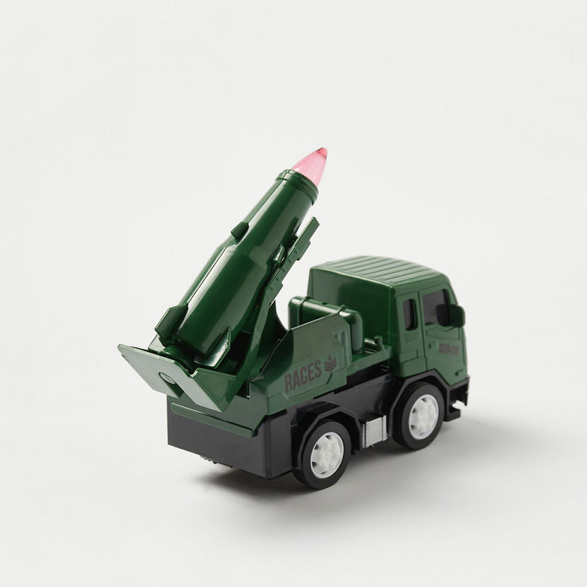 Juniors Missile Launcher Truck Toy-Scooters and Vehicles-image-1
