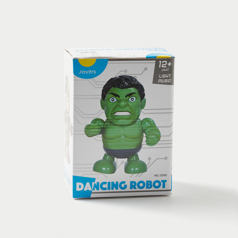 Juniors Hulk Dancing Robot Toy-Action Figures and Playsets-image-4