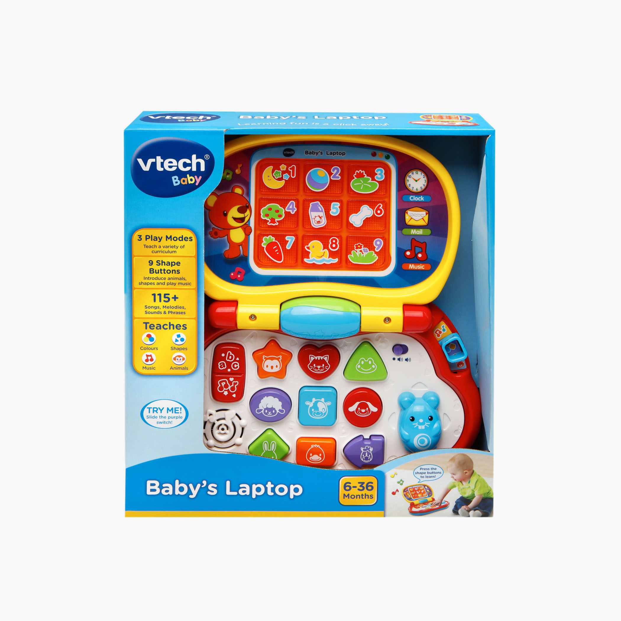 Vtech baby hot sale brilliant laptop