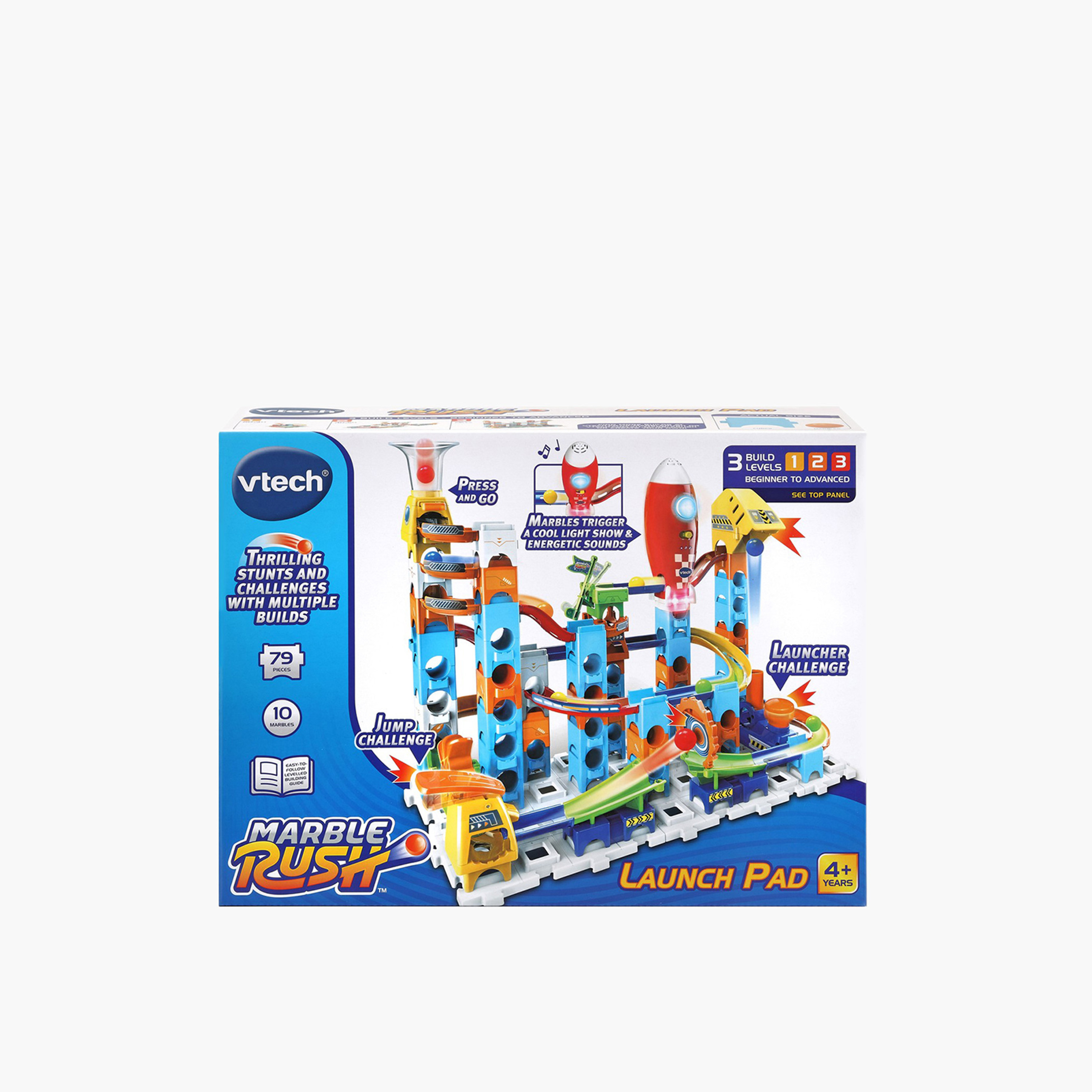 V-Tech Marble Rush Launch Pad Playset-toys-babyandtoddlertoys-learningtoys-image-2