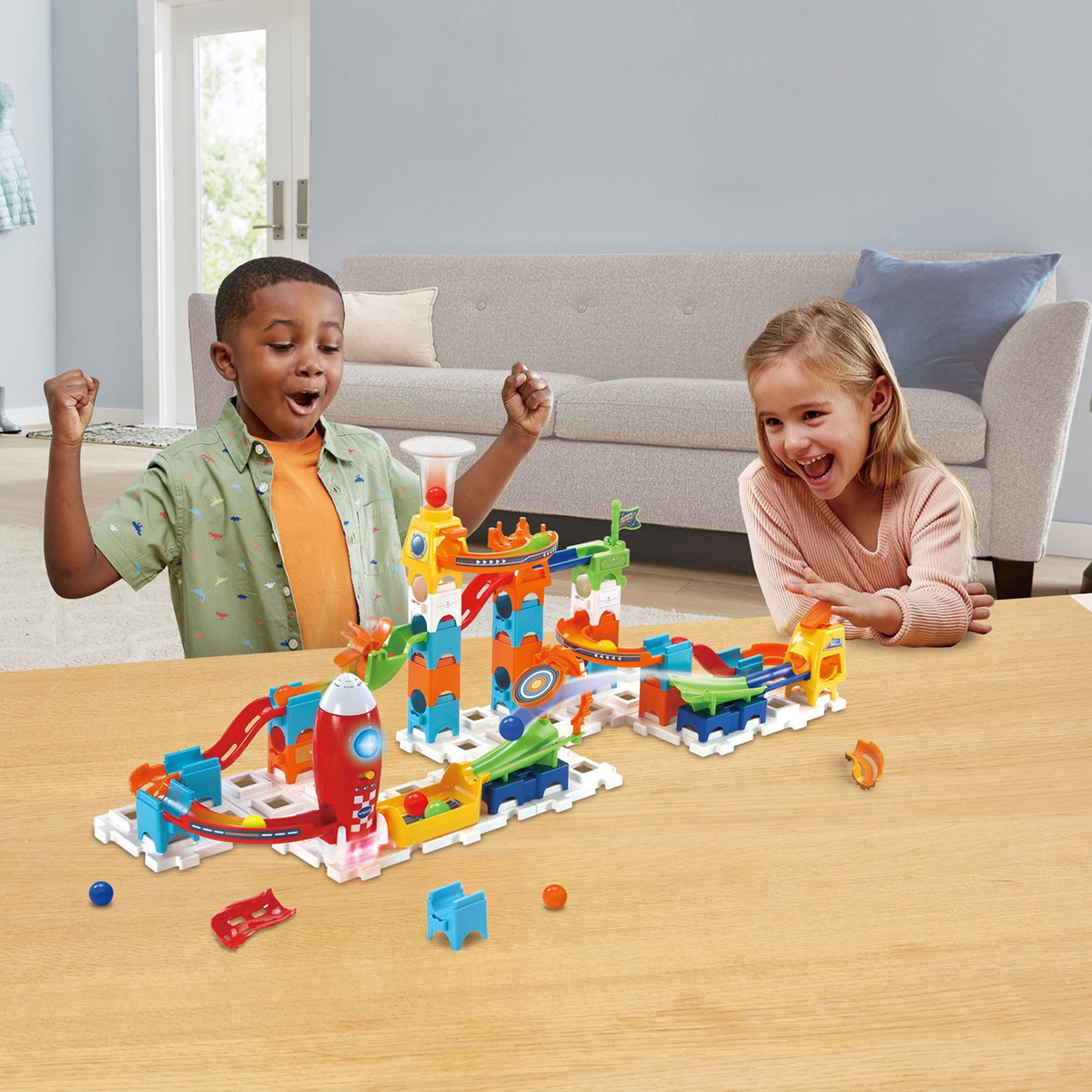 V-Tech Marble Rush Launch Pad Playset-toys-babyandtoddlertoys-learningtoys-image-3