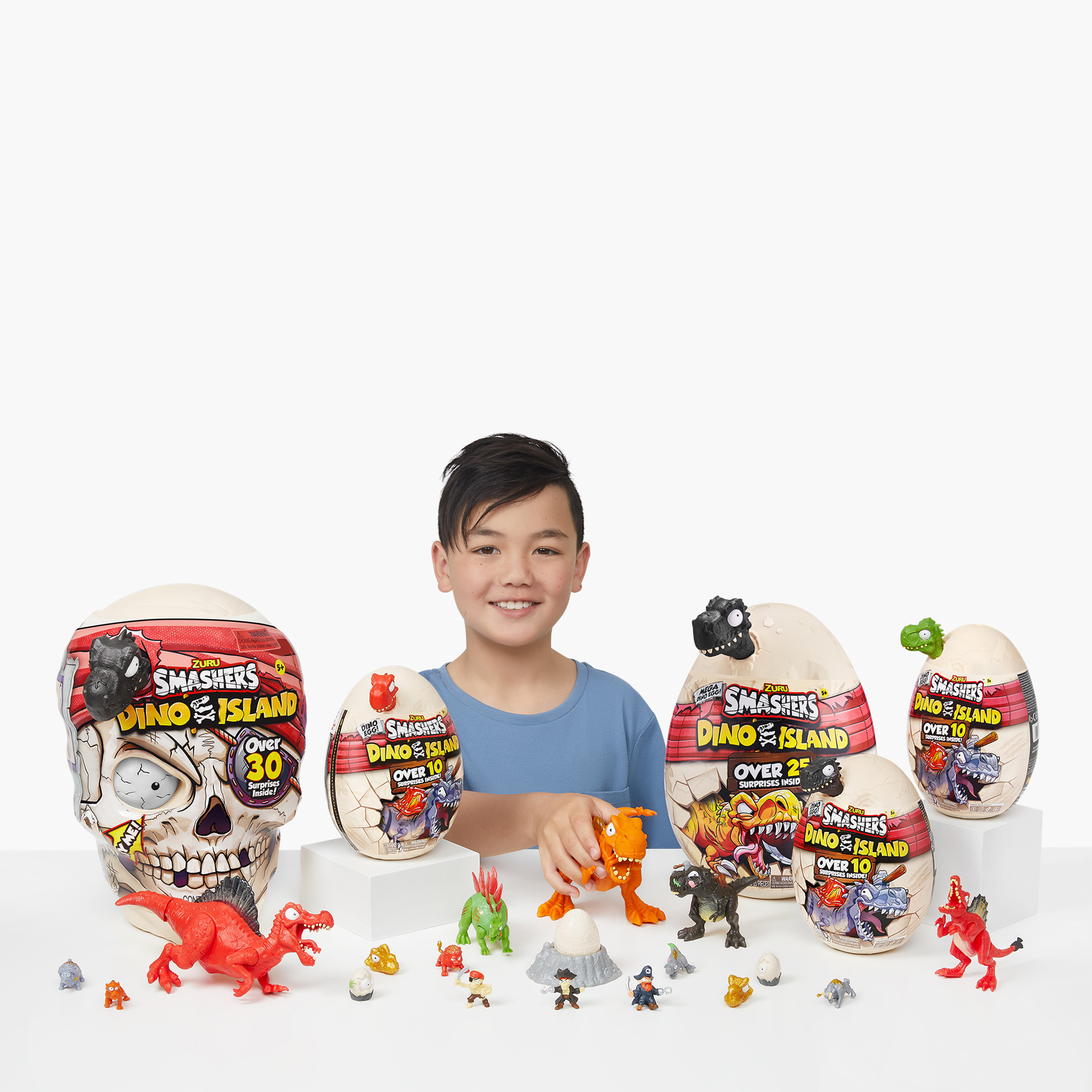 مجموعة لعب الجمجمة العملاقة سماشر دينو آيلاند من من زورو-toys-playfigures-actionplaysets-image-3