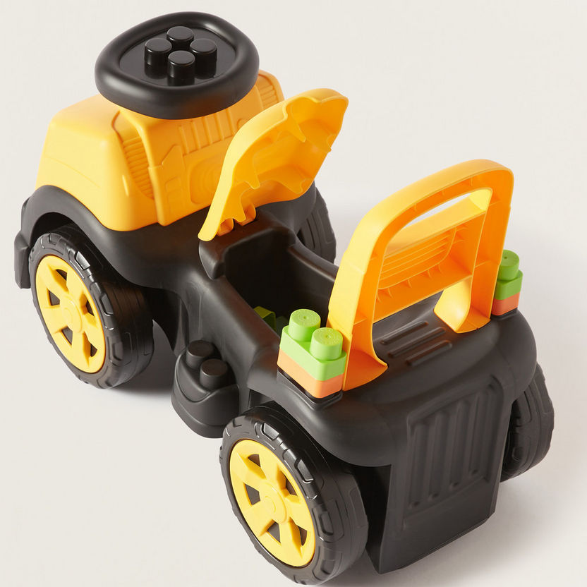 MOLTO Ride-On Truck with 10 Blocks-Scooters and Vehicles-image-2