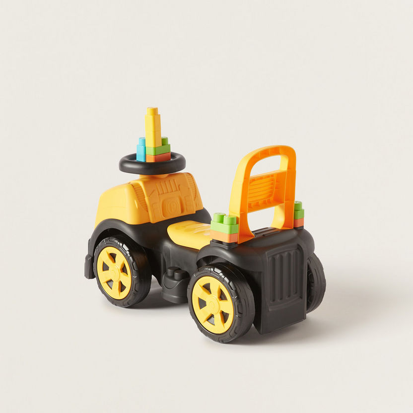 MOLTO Ride-On Truck with 10 Blocks-Scooters and Vehicles-image-4