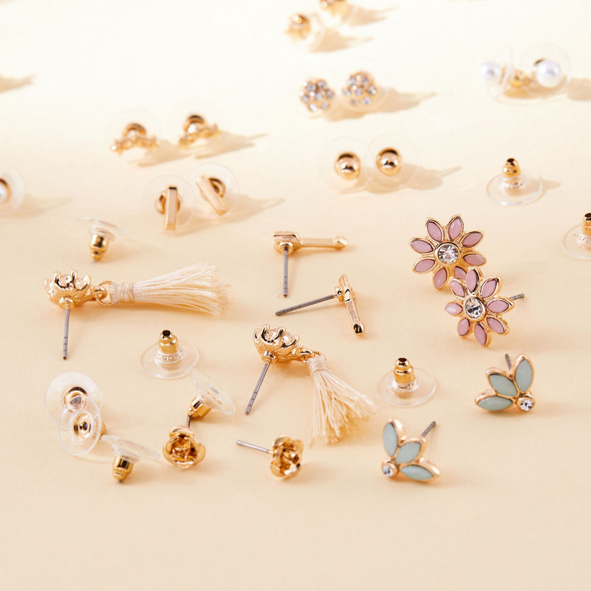 Buy Women's Assorted Earrings - Set of 20 Online | Centrepoint UAE