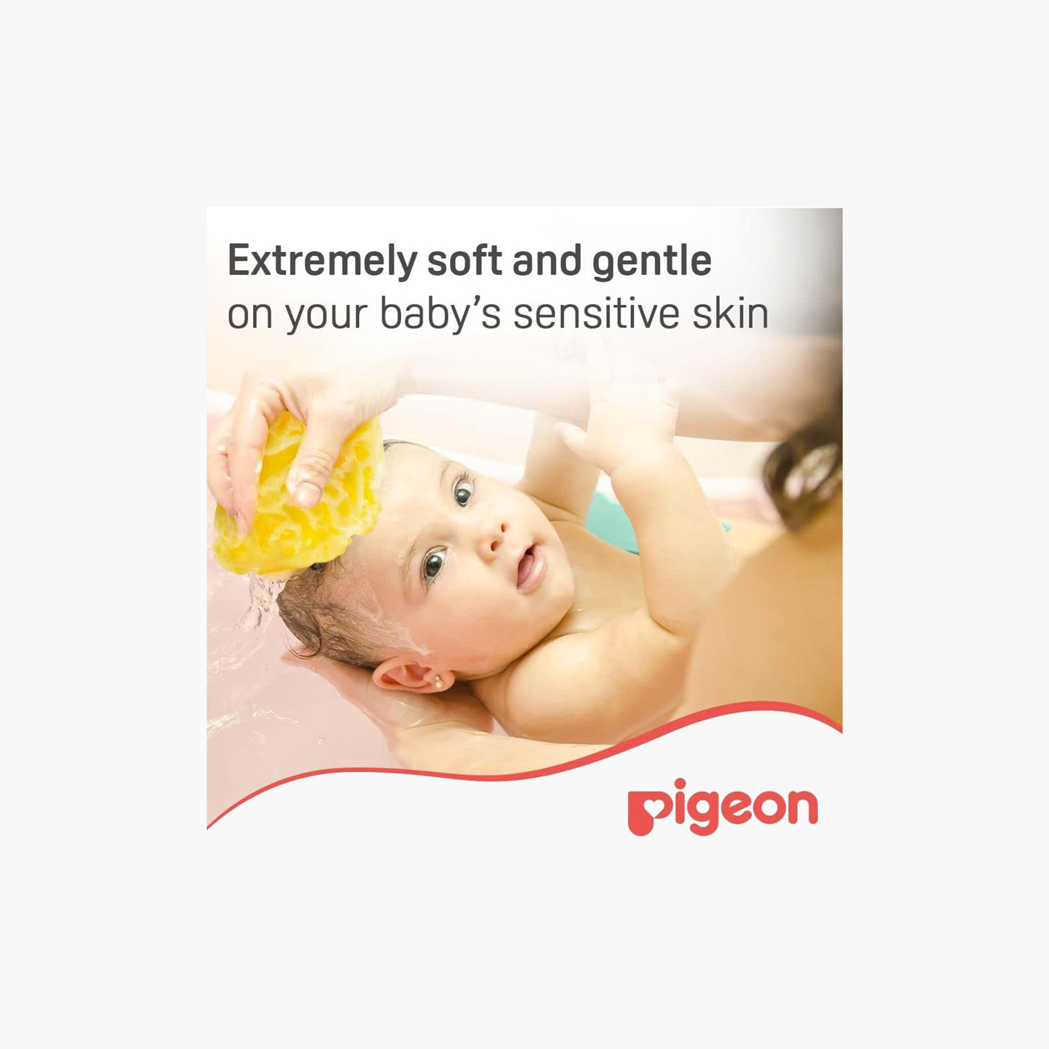 Pigeon Natural Baby Bath Sponge-baby-bathandcare-bathtubs-image-4