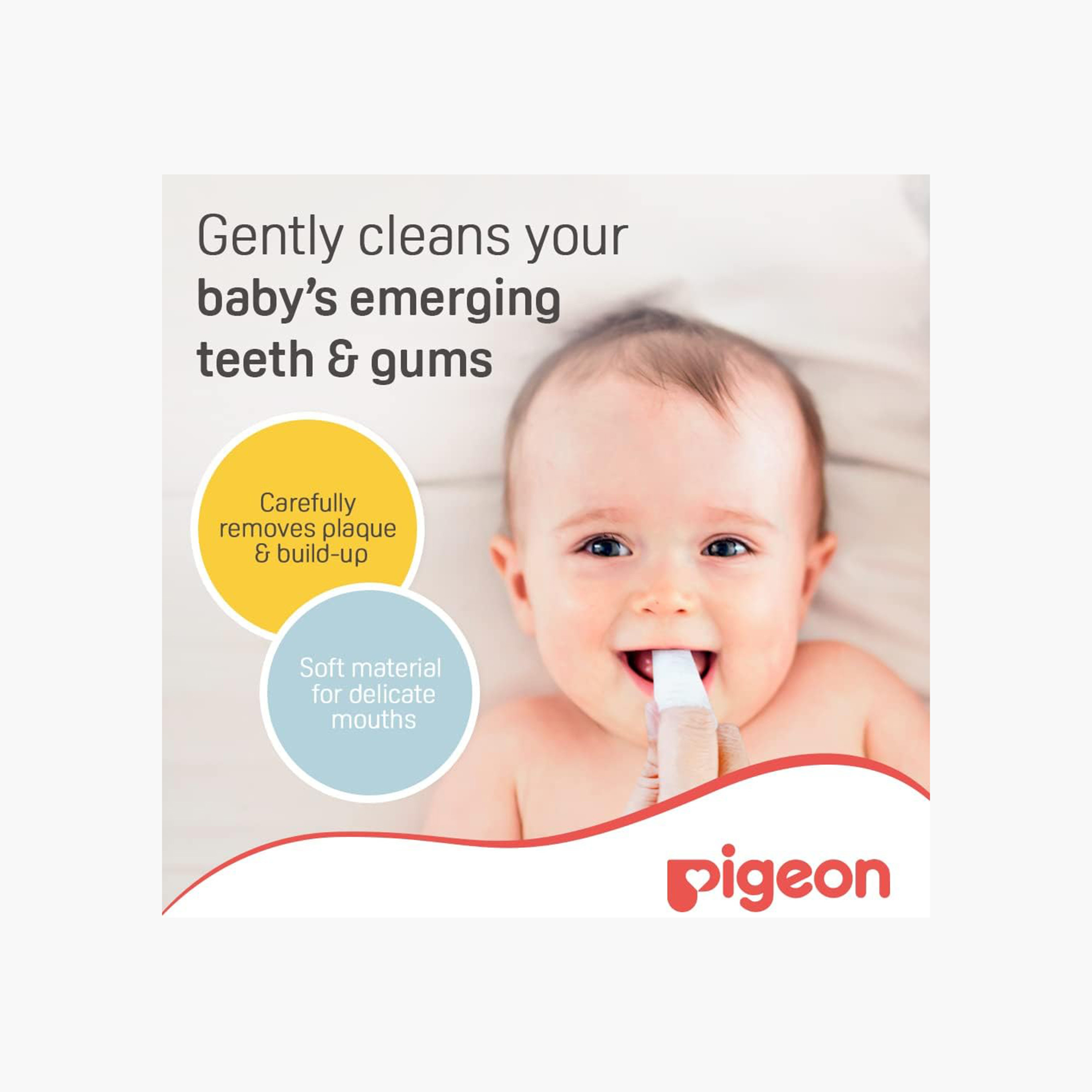 Pigeon Baby Tooth and Gum Wipes - Set of 20-baby-bathandcare-oralcare-image-3