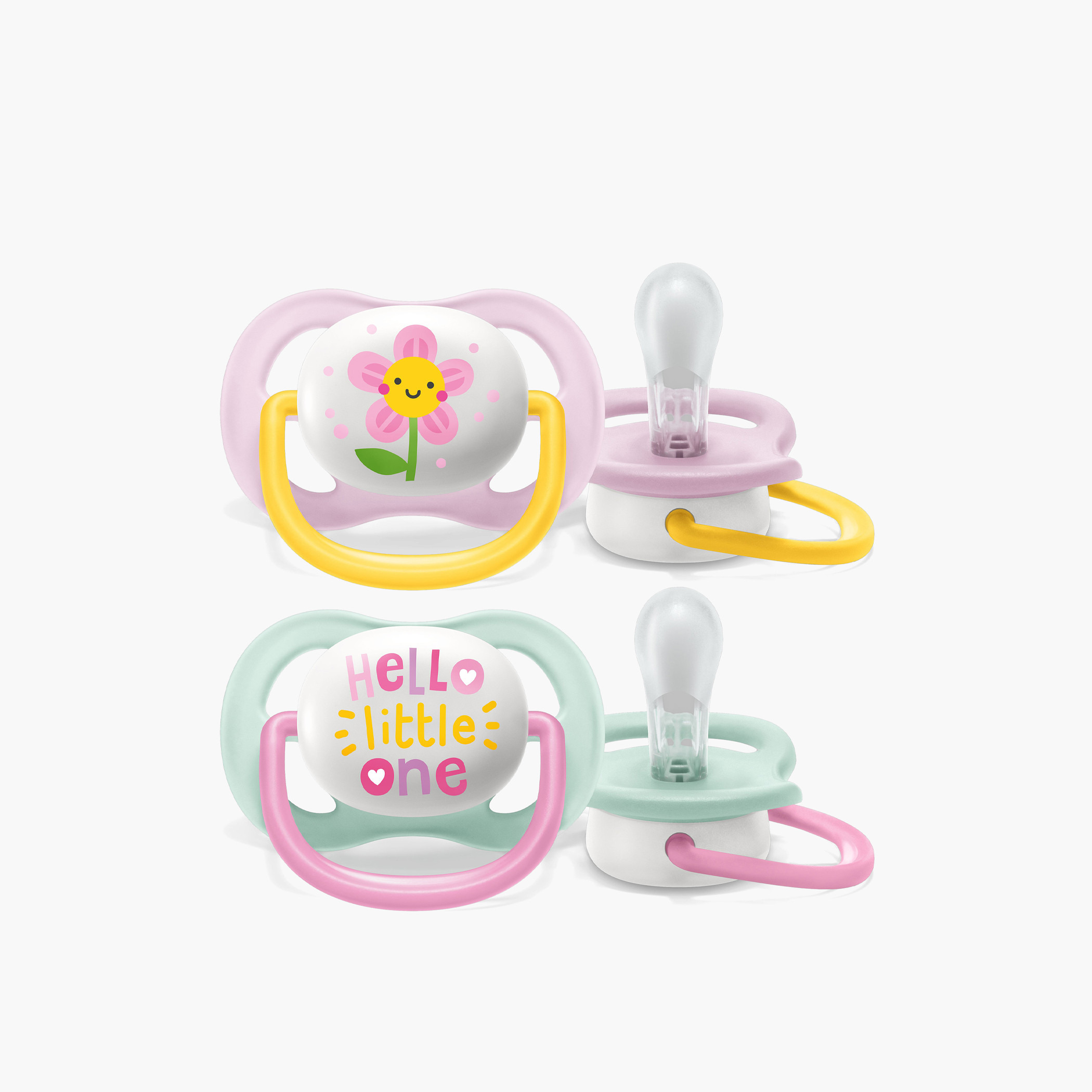 Philips Avent 2-Piece Ultra Air Printed Soother Set - 0-6 months-baby-feeding-pacifiers-image-2