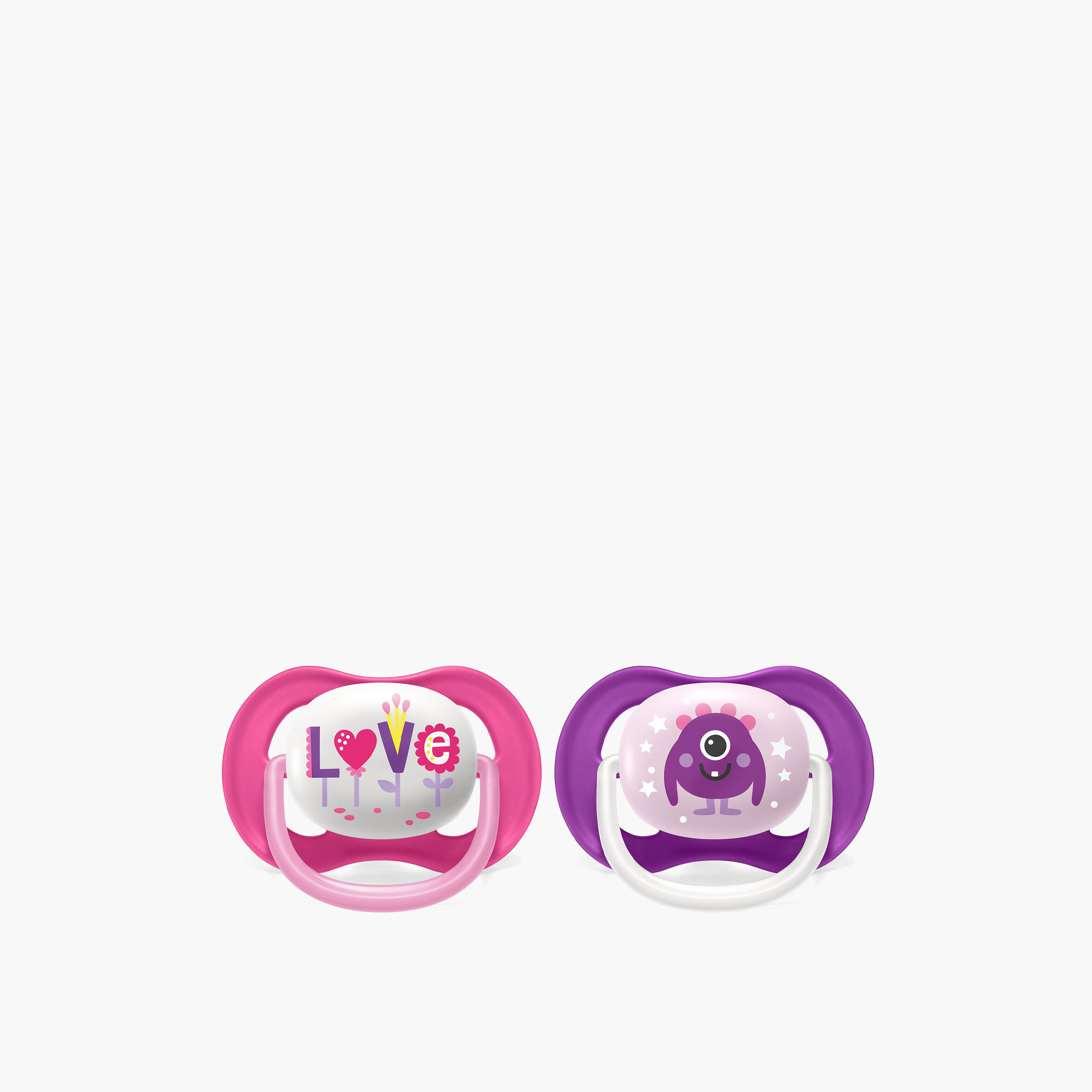 Philips Avent 2-Piece Ultra Air Printed Soother Set - 6-18 months-baby-feeding-pacifiers-image-4