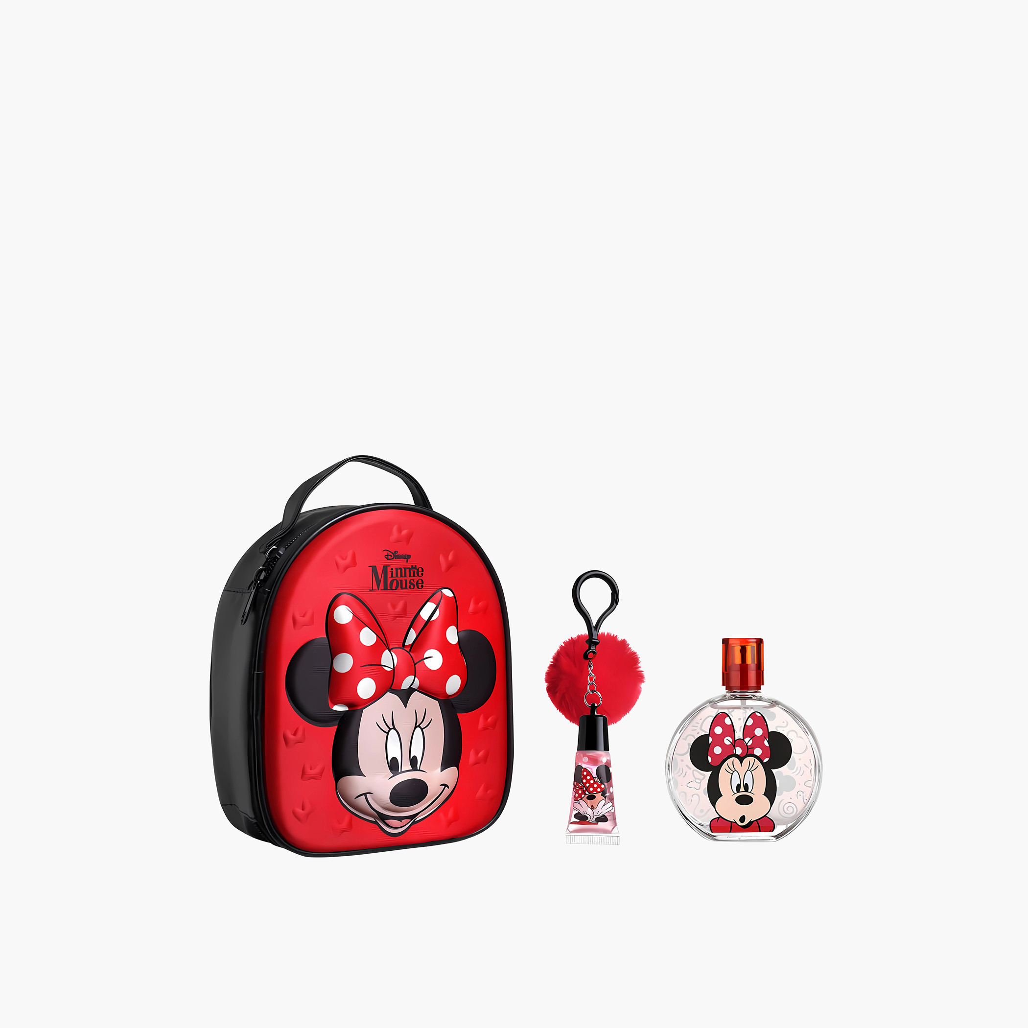 Disney Minnie Mouse Eau de Toilette with Lip Gloss Keychain and Case - 100 ml-baby-bathandcare-hairbodyskincare-image-1