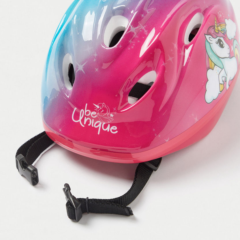 Mondo Unicorn Print Protection Helmet-Outdoor Activity-image-3