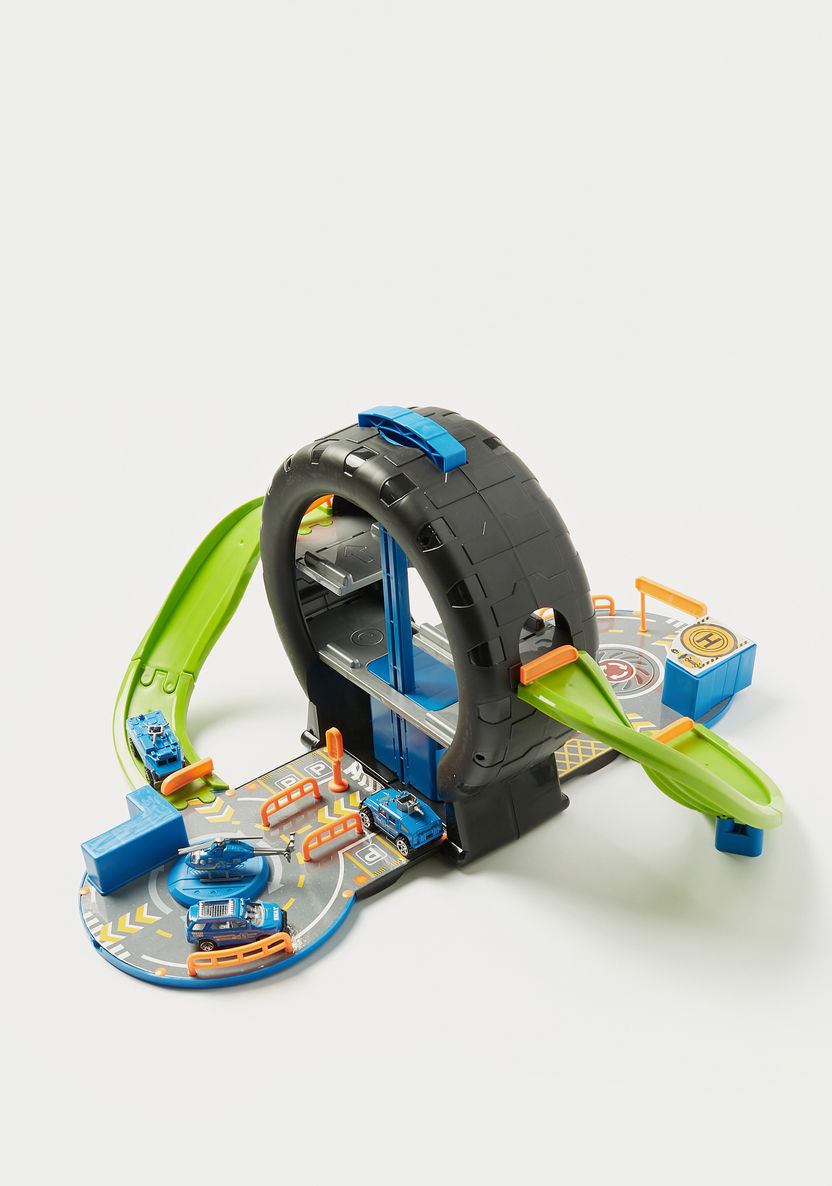 Juniors Portable Wheel Track Playset-Scooters and Vehicles-image-0