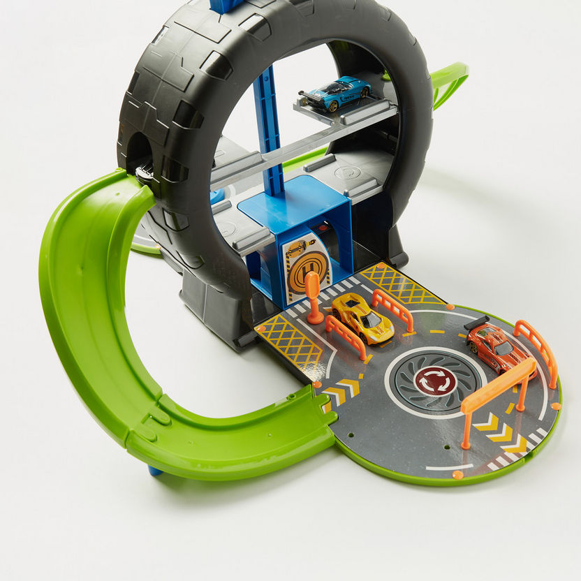 Juniors Portable Wheel Track Playset-Scooters and Vehicles-image-3