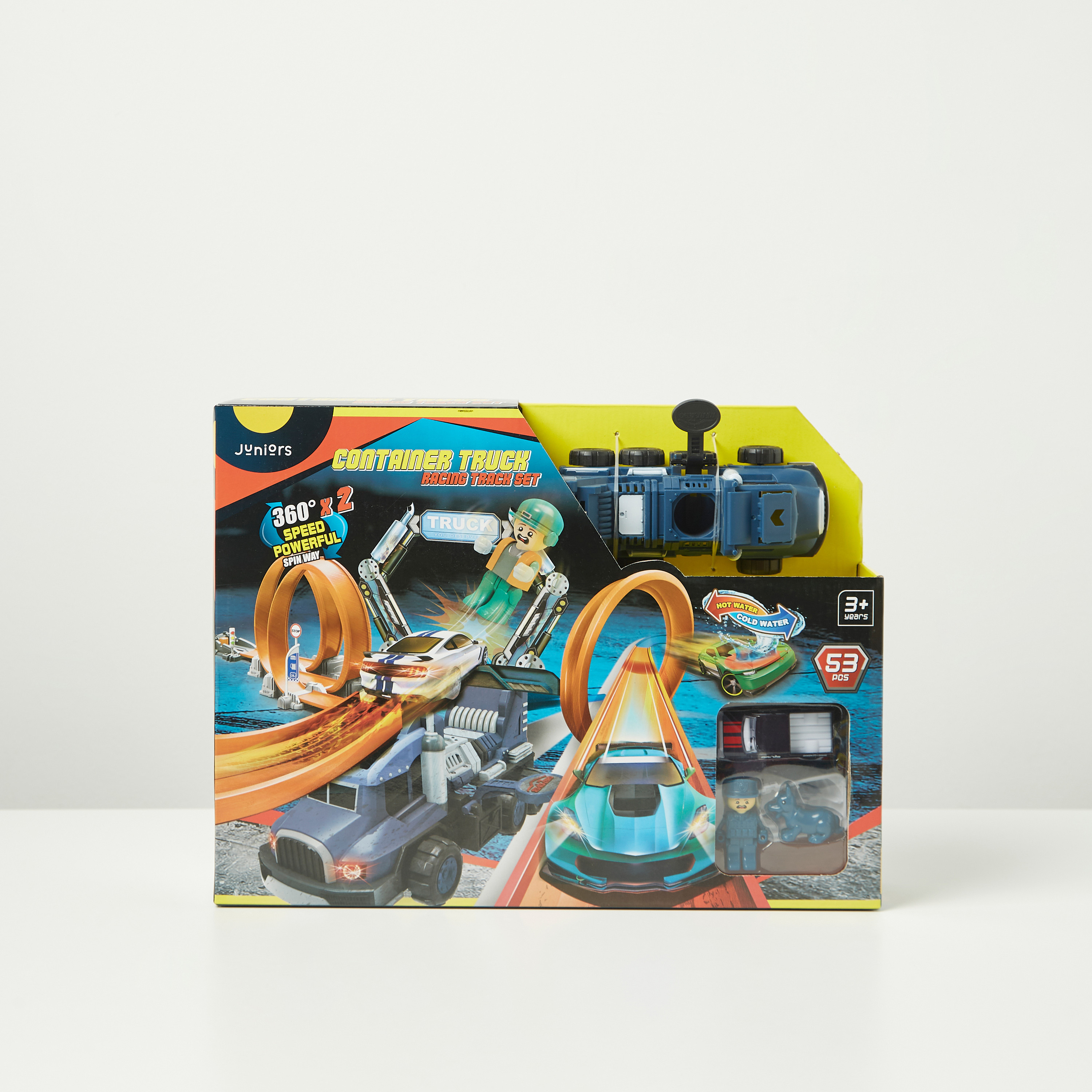 Juniors Container Truck Racing Track Playset-toys-playvehicles-vehicleplaysets-image-1