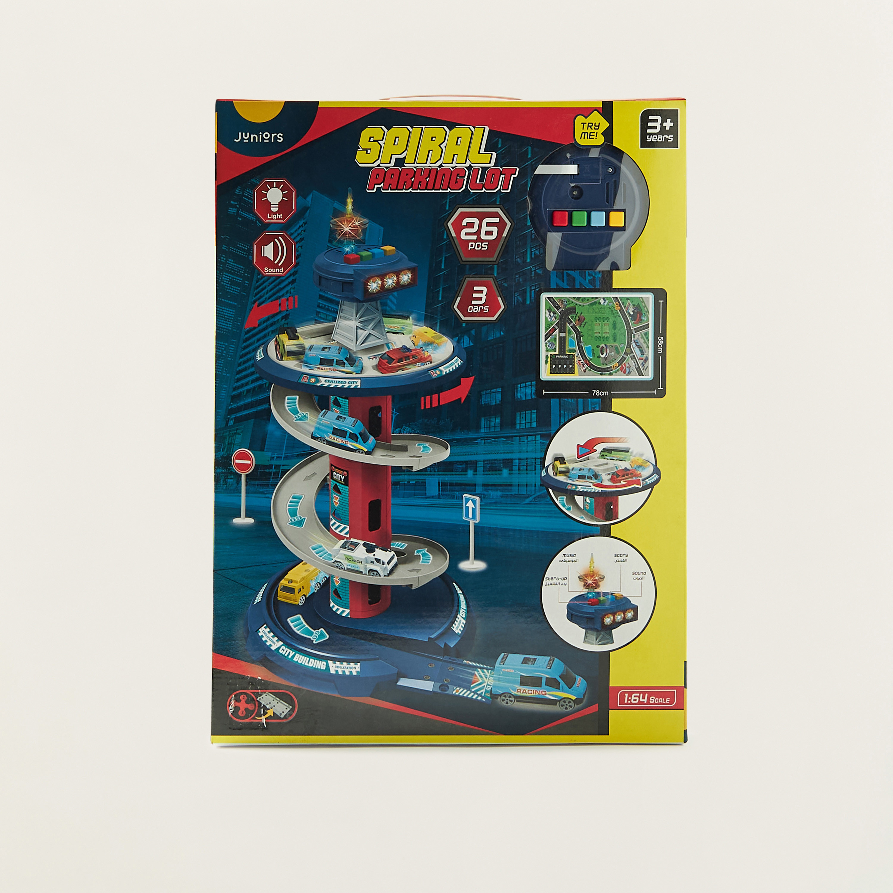 Juniors Multi-Function Spiral Parking Lot-toys-playvehicles-vehicleplaysets-image-5
