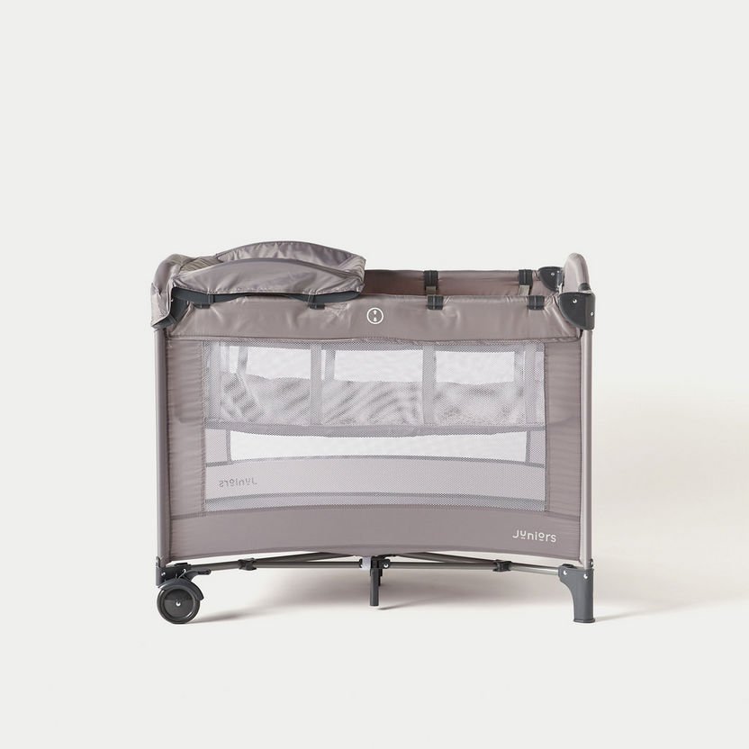 Juniors Tyson Travel Cot with Changer-Travel Cots-image-1