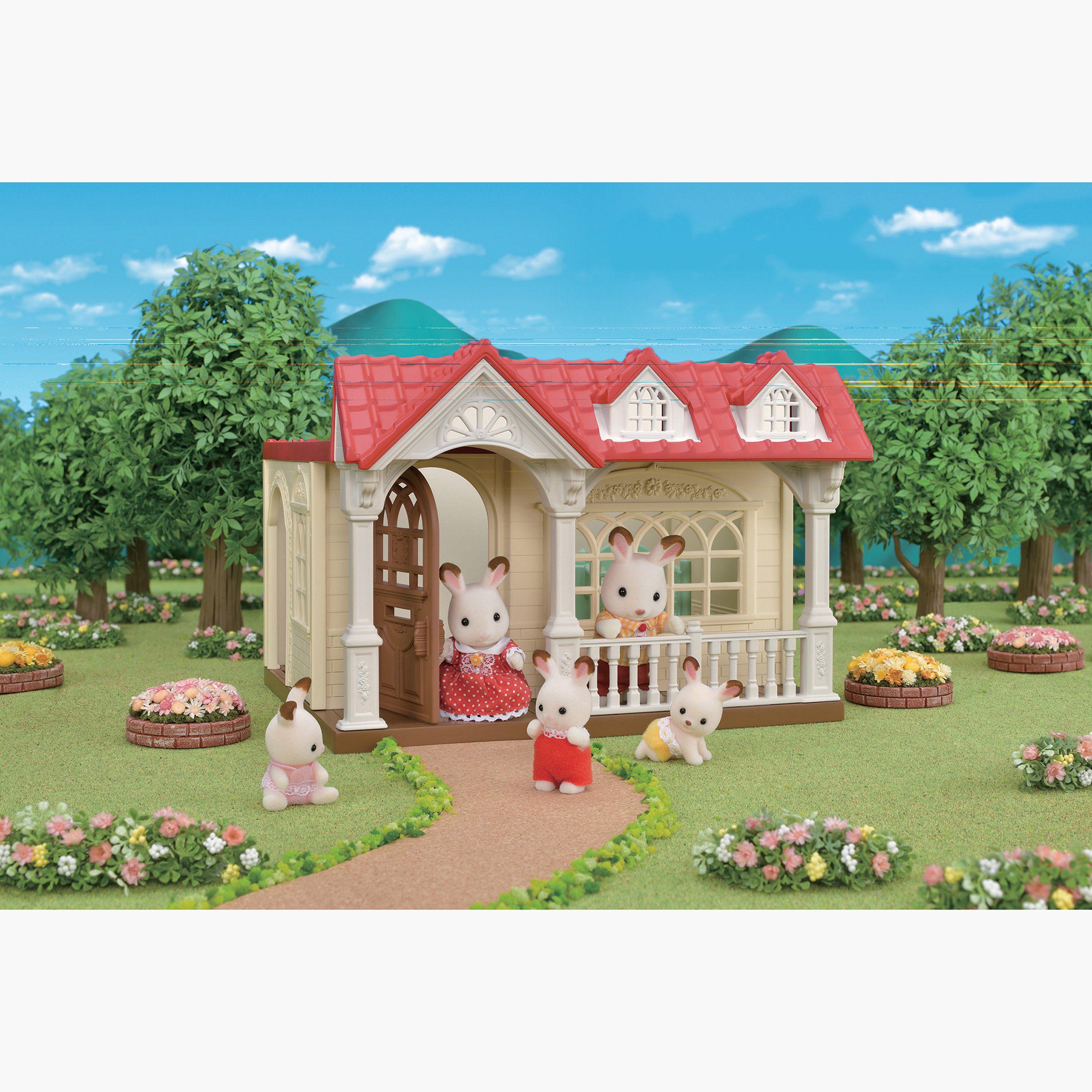 Sylvanian families hot sale raspberry house