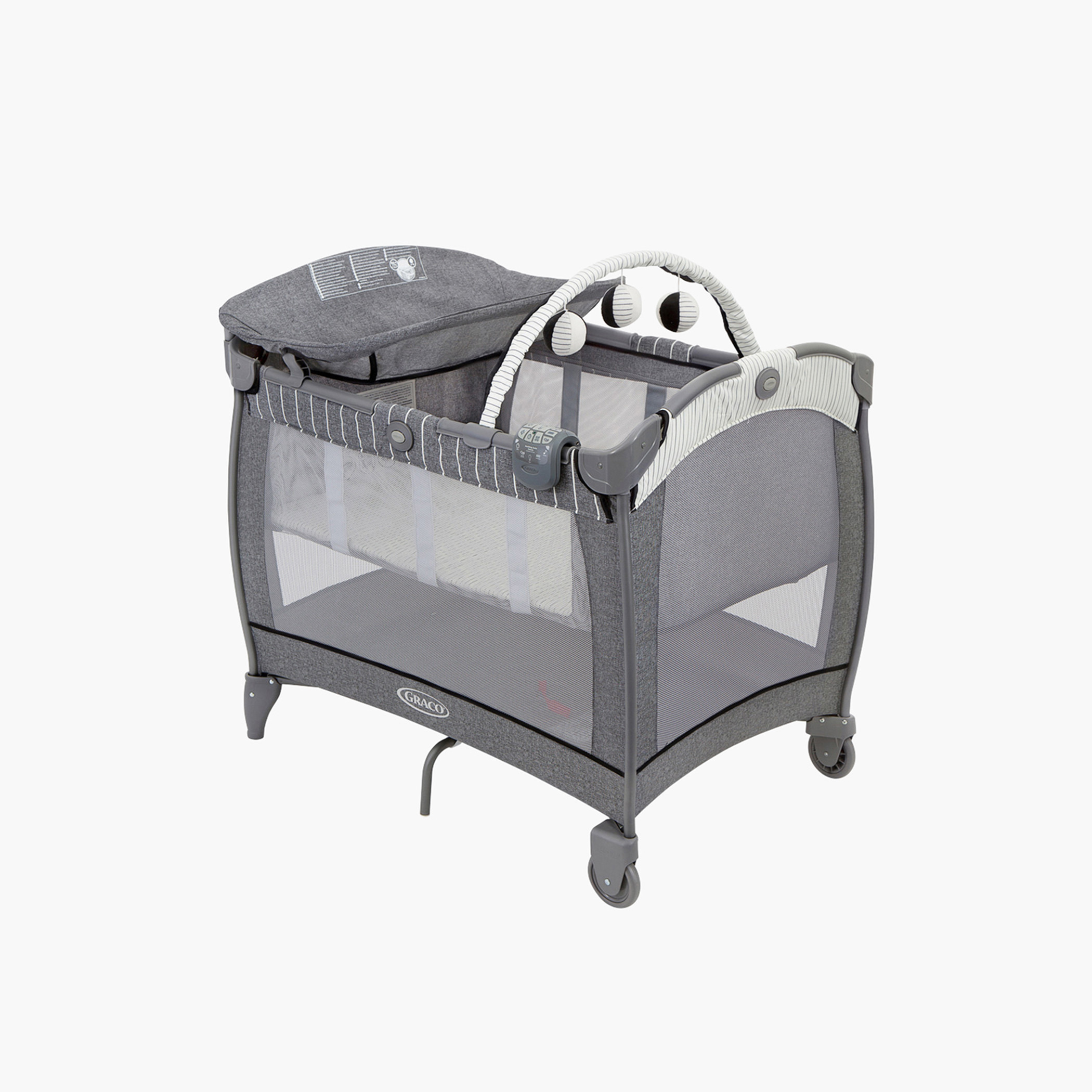 سرير أطفال متنقّل كونتور إلكترا من جراكو-baby-gear-travelcots-image-7