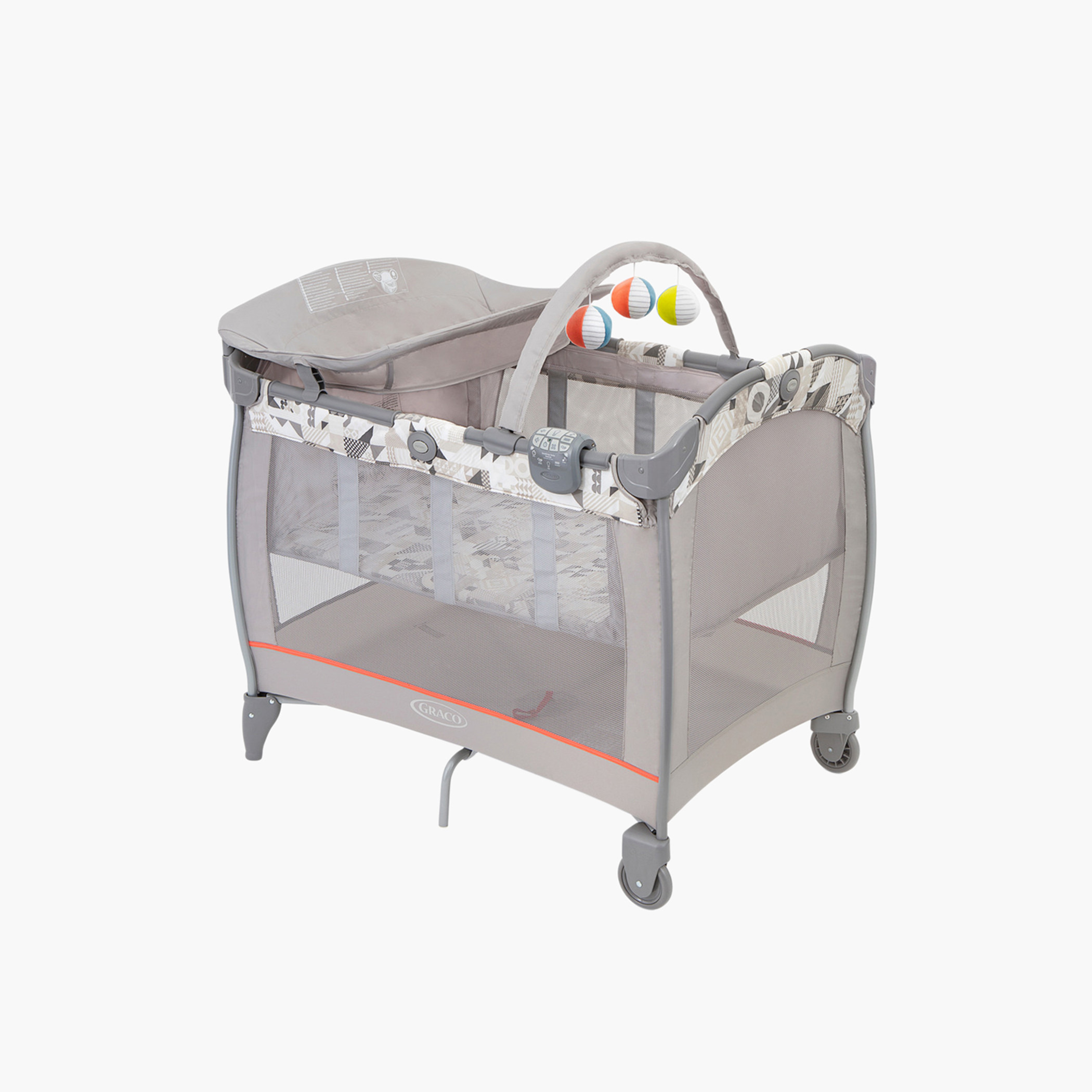 سرير أطفال متنقّل كونتور إلكترا من جراكو-baby-gear-travelcots-image-3