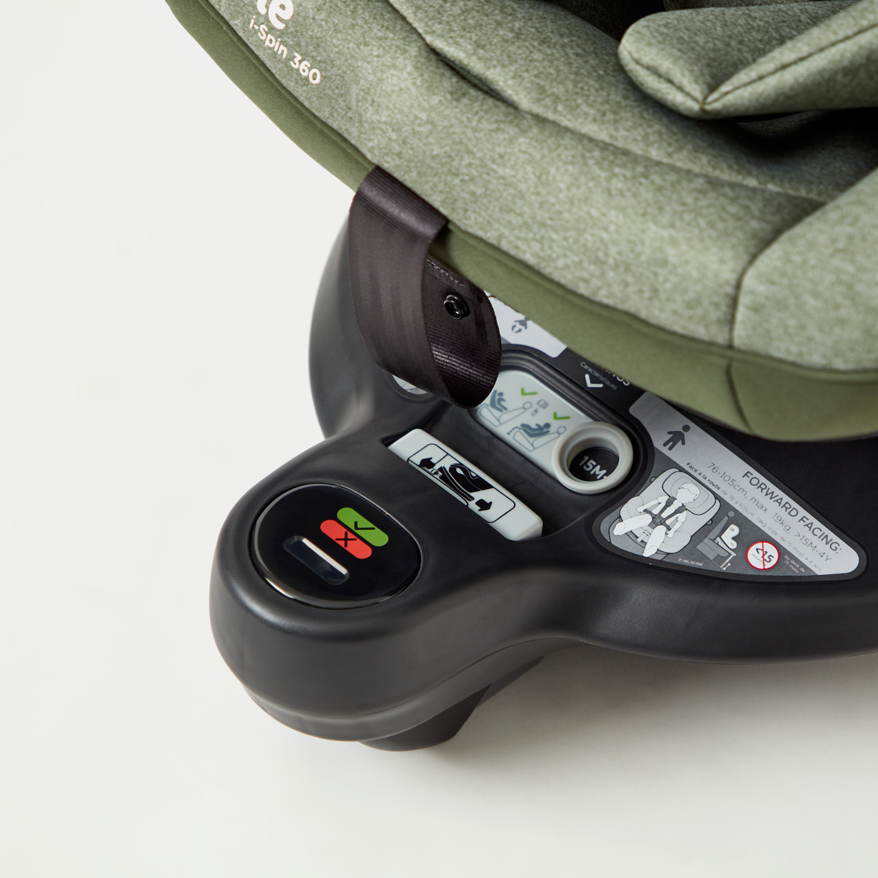 Joie I-spin Convertible Car Seat with 5-Point Safety Harness, Rear Facing and ISOFIX System-baby-gear-carseats-image-10