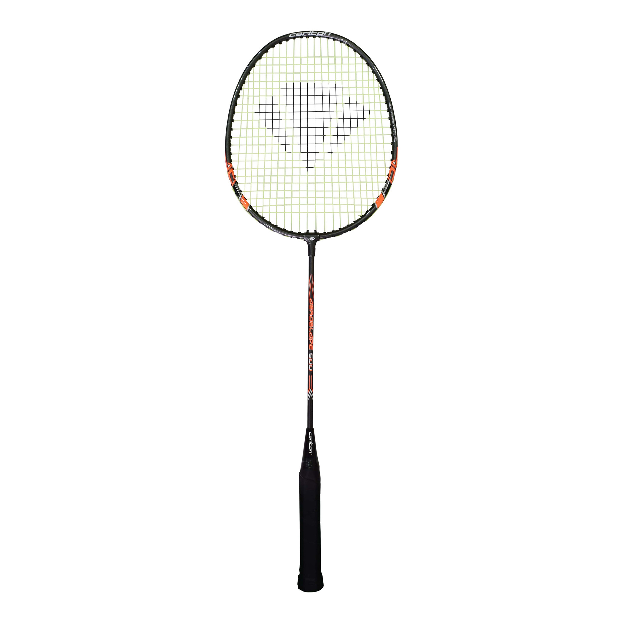 مضرب تنس الريشة بغطاء نصف رأس من كارلتون إيروبالدي 500 G1 - رمادي-sports-gear-badminton-image-1
