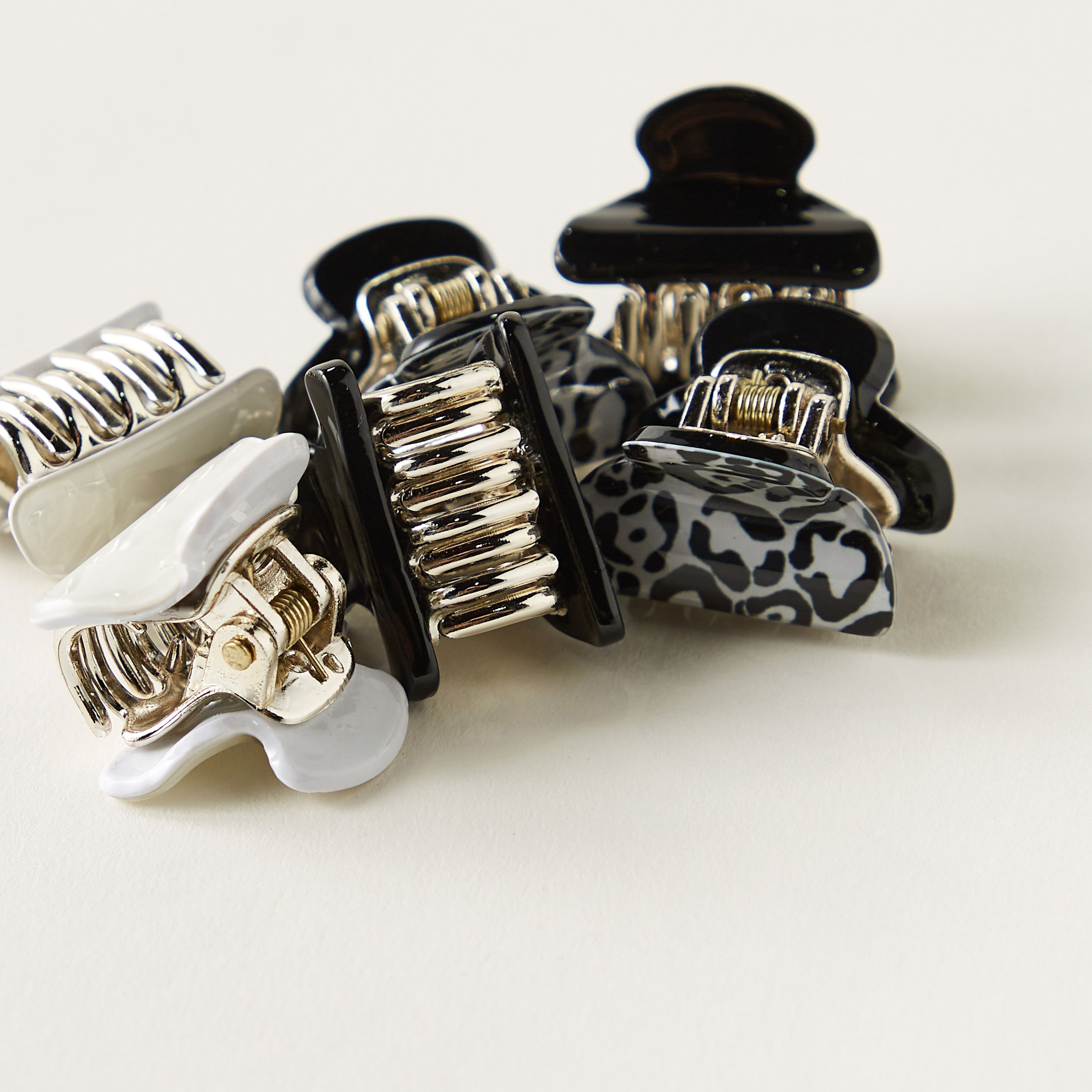 مشابك شعر متنوعة - طقم من 6 قطع-women-hairaccessories-clamps-image-4