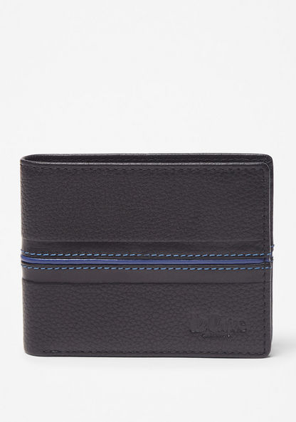 Lee Cooper Textured Bi-Fold Wallet-Men%27s Wallets%C2%A0& Pouches-image-0
