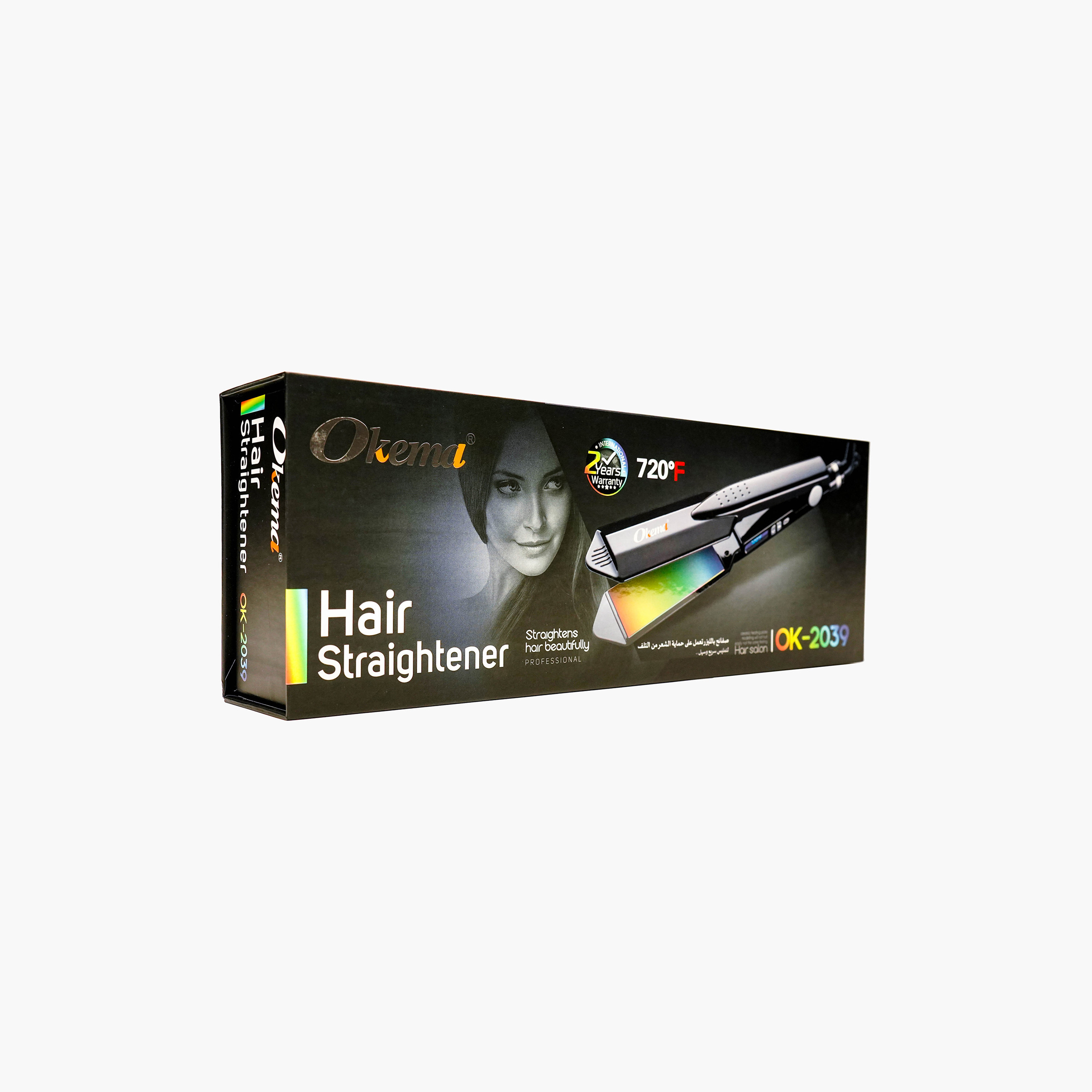 Okema Professional Ceramic Hair Straightener-beautyandpersonalcare-appliances-hairstylingtools-straighteners-image-3
