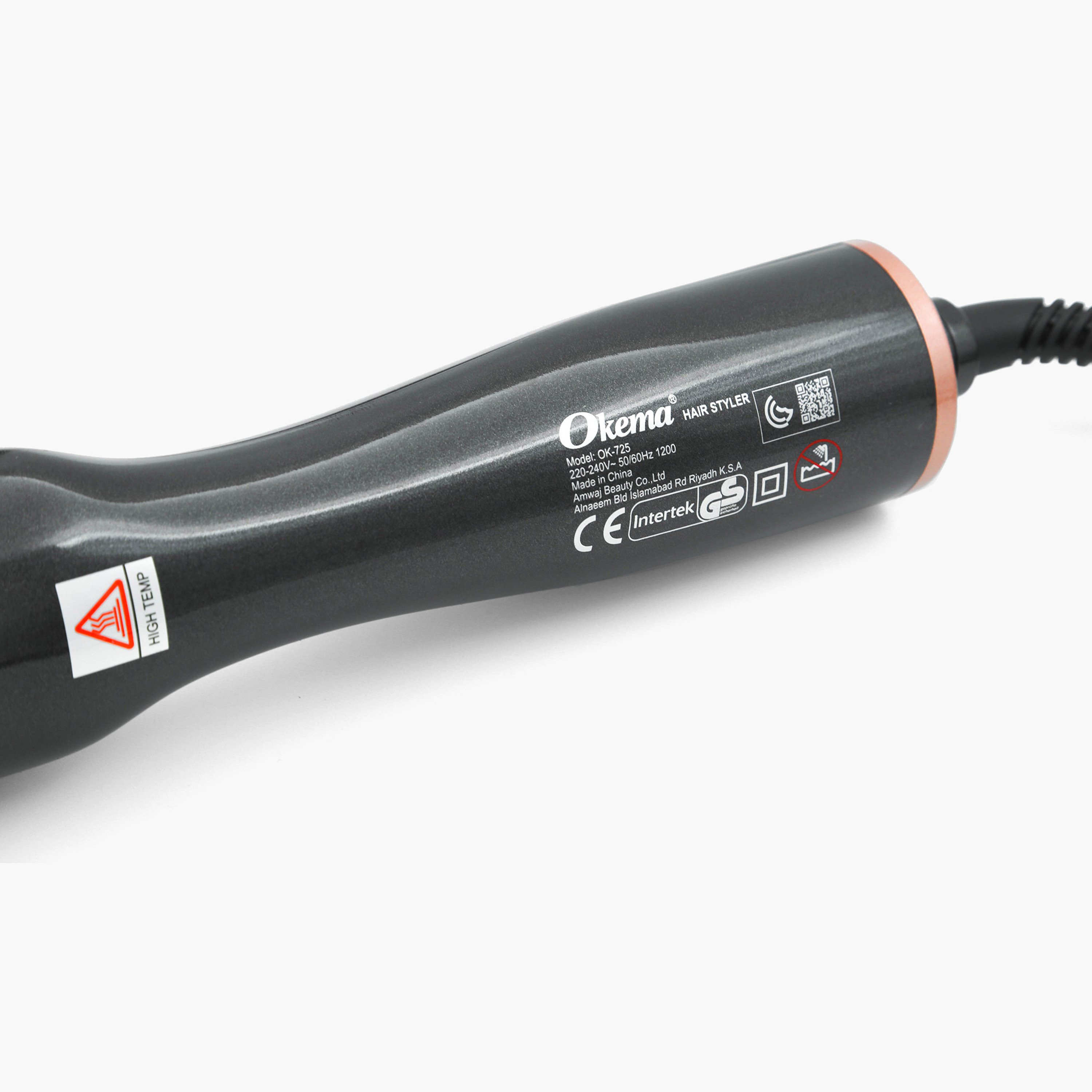 Okema Pro 3-in-1 Hair Straightening and Styling Brush-beautyandpersonalcare-appliances-hairstylingtools-straighteners-image-3
