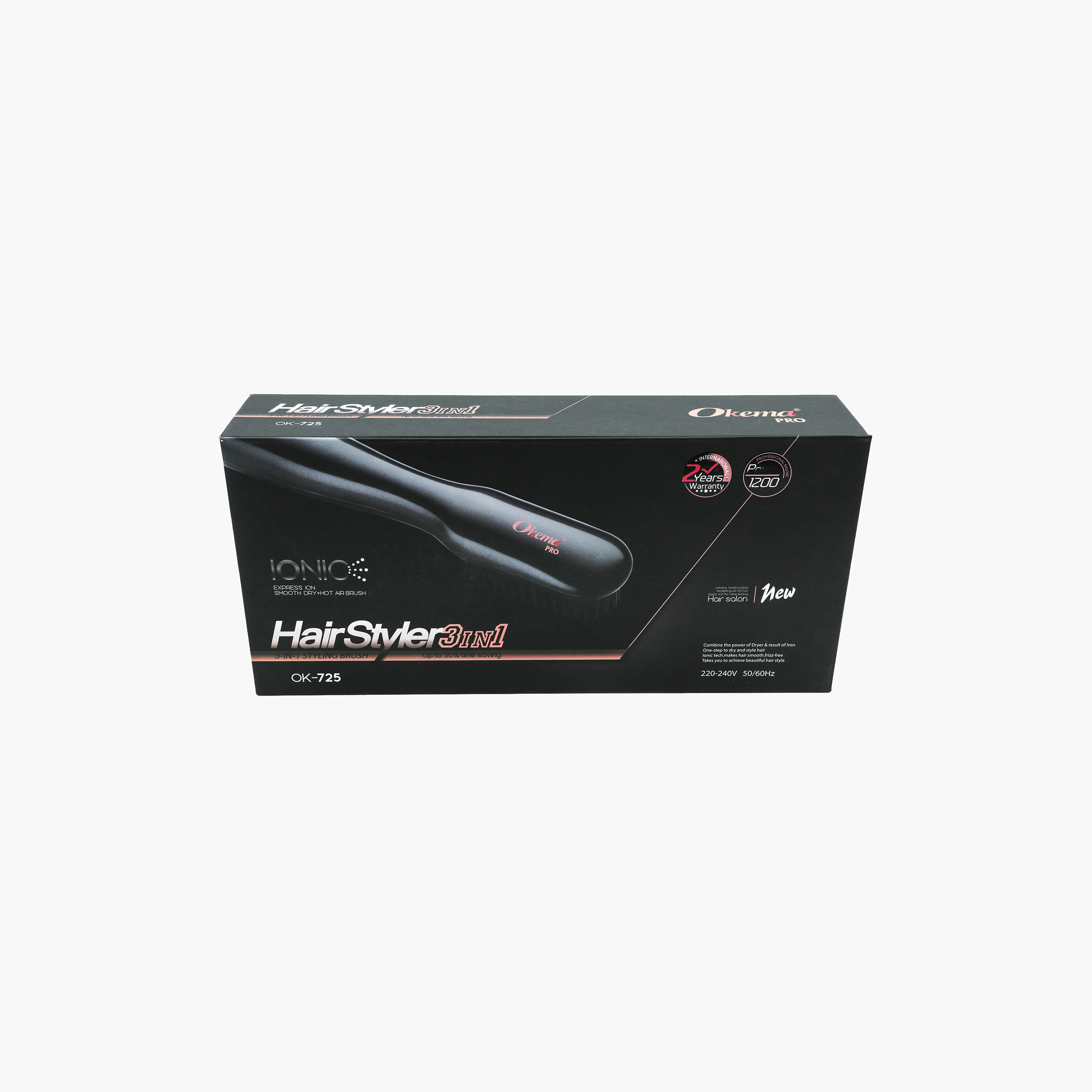 Okema Pro 3-in-1 Hair Straightening and Styling Brush-beautyandpersonalcare-appliances-hairstylingtools-straighteners-image-4