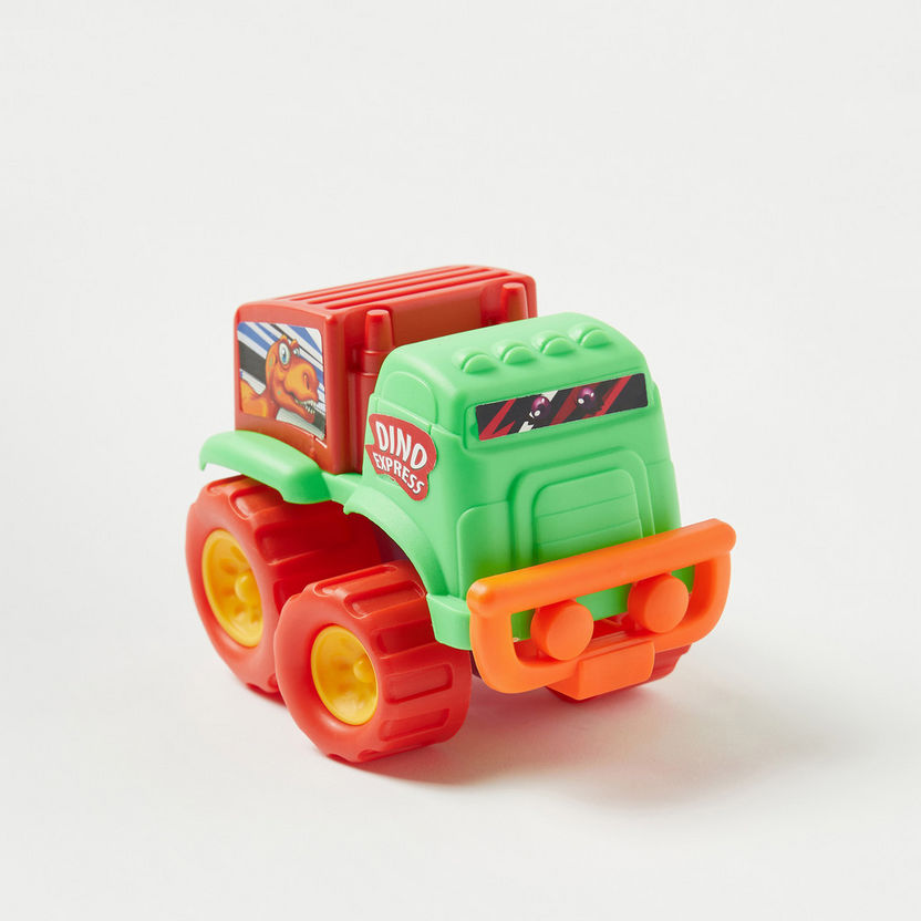 Juniors Dino Express Mini Monster Wheel Toy Truck-Scooters and Vehicles-image-0