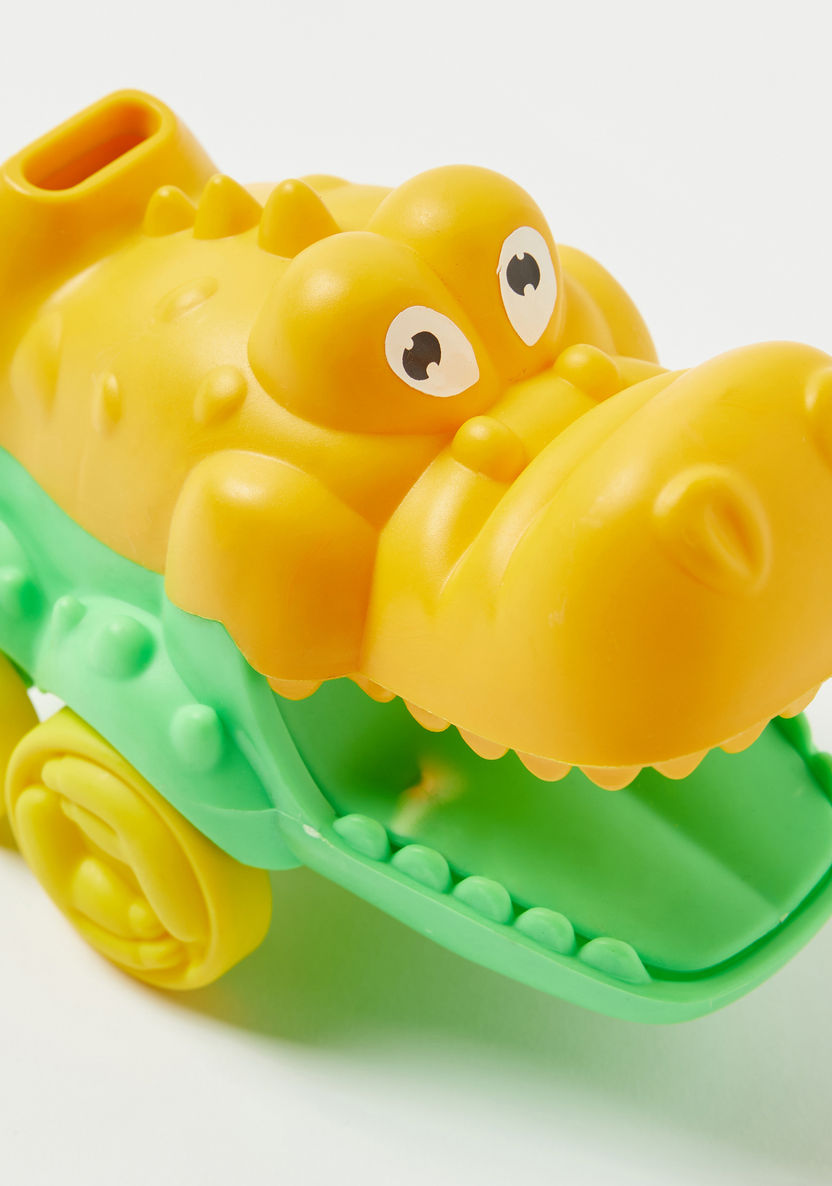 Juniors Mini Monster Crocodile Wheel Toy-Scooters and Vehicles-image-2