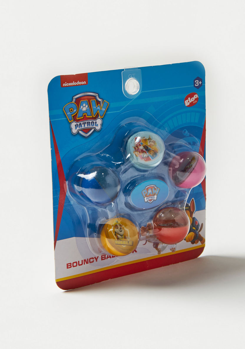Gloo Paw Patrol Bouncy Ball - Set of 5-Novelties and Collectibles-image-1