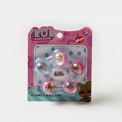 L.O.L. Surprise! 5-Piece Bouncy Ball Set-Novelties and Collectibles-image-0