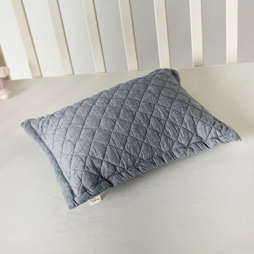 Giggles Vintage Quilted Pillow - 25x36 cm-Baby Bedding-image-2