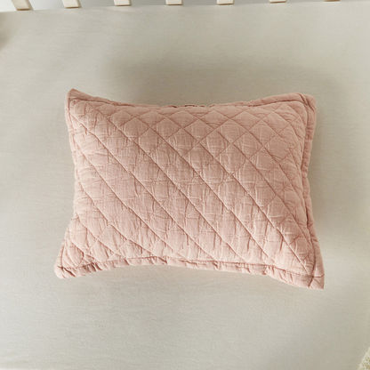 Giggles Vintage Quilted Pillow - 25x36 cm-Baby Bedding-image-1