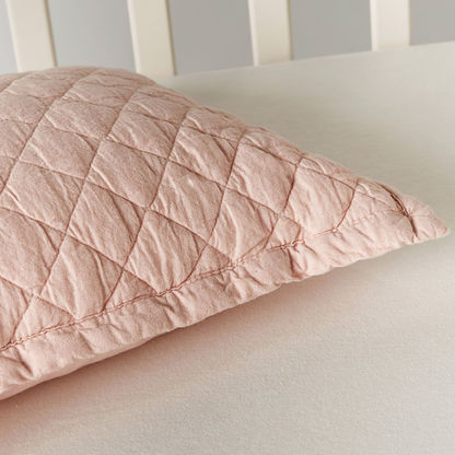Giggles Vintage Quilted Pillow - 25x36 cm-Baby Bedding-image-3