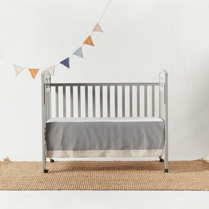 Giggles Crib Skirt - 70x130x38 cm-Baby Bedding-image-1