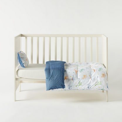 Juniors 2-Piece Dinosaur Print Comforter Set - 83x106 cm-Baby Bedding-image-1