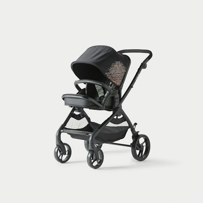 Giggles Casual Stroller with Canopy - Diamond Black-Strollers-image-0