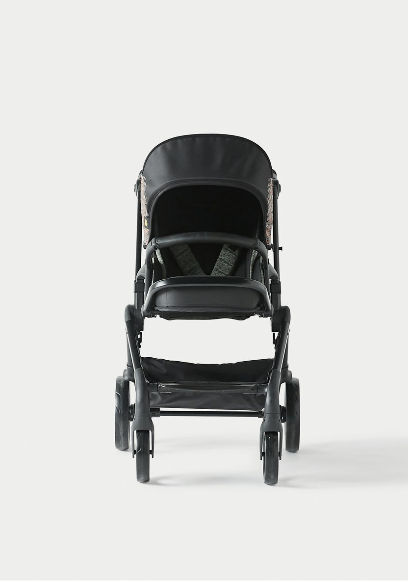 Giggles Casual Stroller with Canopy - Diamond Black-Strollers-image-1