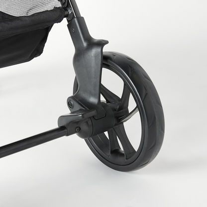 Giggles Casual Stroller with Canopy - Diamond Black-Strollers-image-8