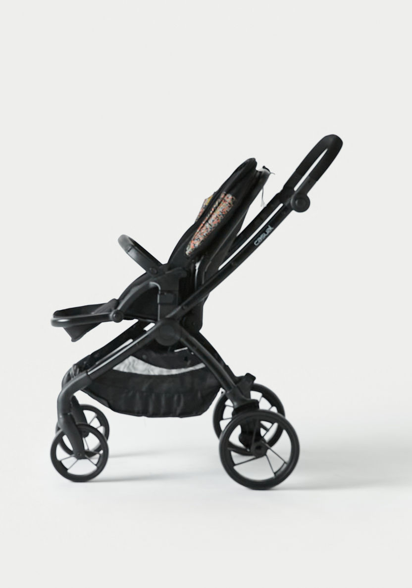 Giggles Casual Stroller with Canopy - Diamond Black-Strollers-image-10