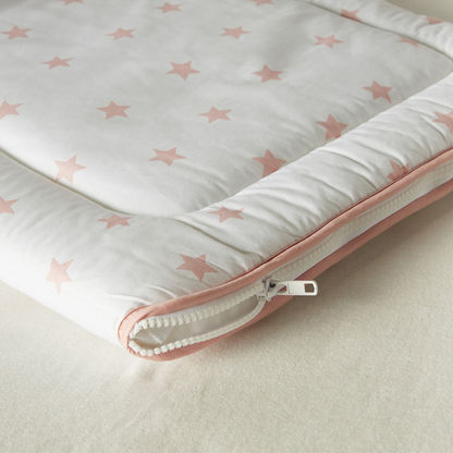 Funnababy Star Print Hooded Nest Bag with Zip Closure - 40x74 cm-Baby Bedding-image-4