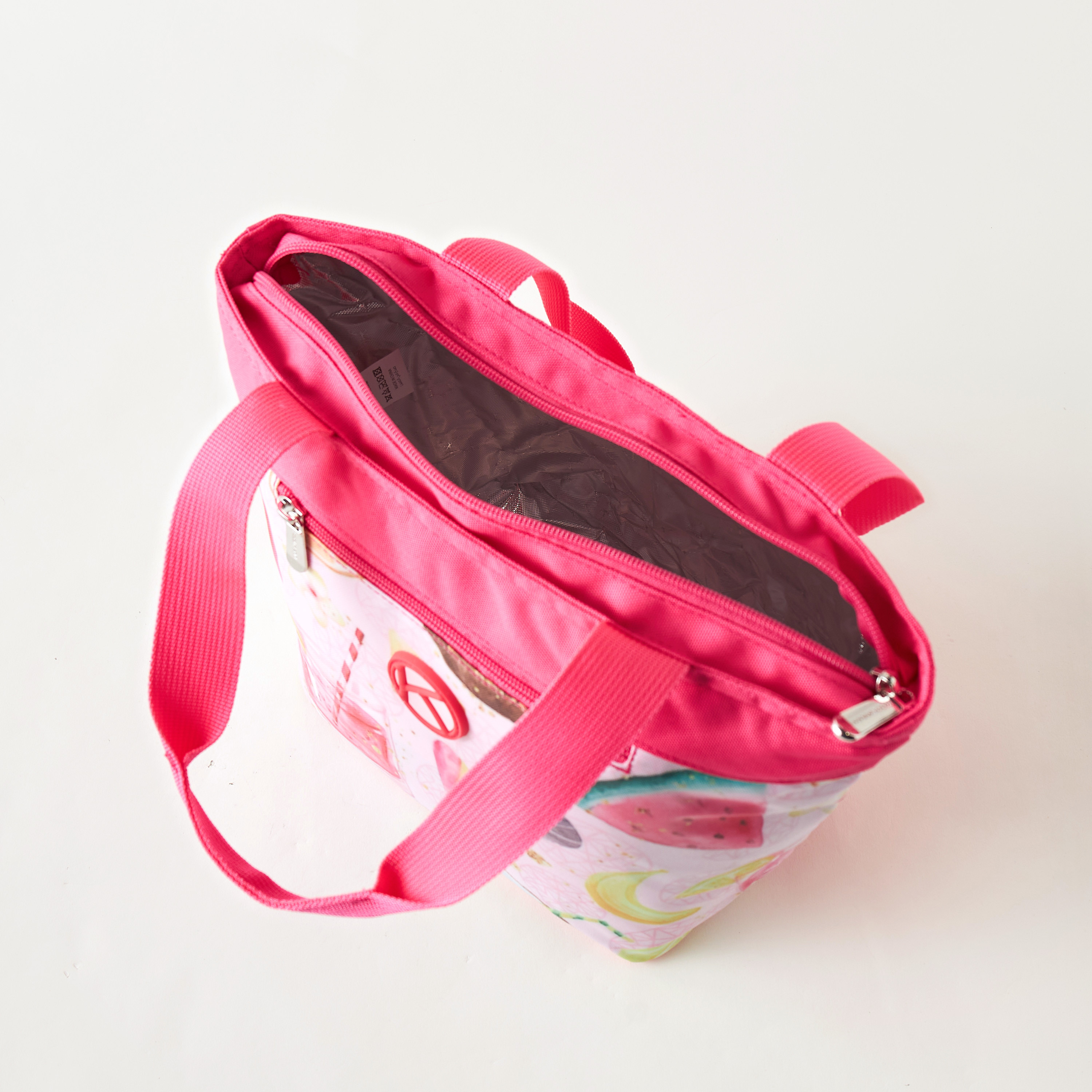 Koolman Printed Lunch Bag with Double Handle - 32x14x26 cms-school-lunchessentials-lunchbags-image-4