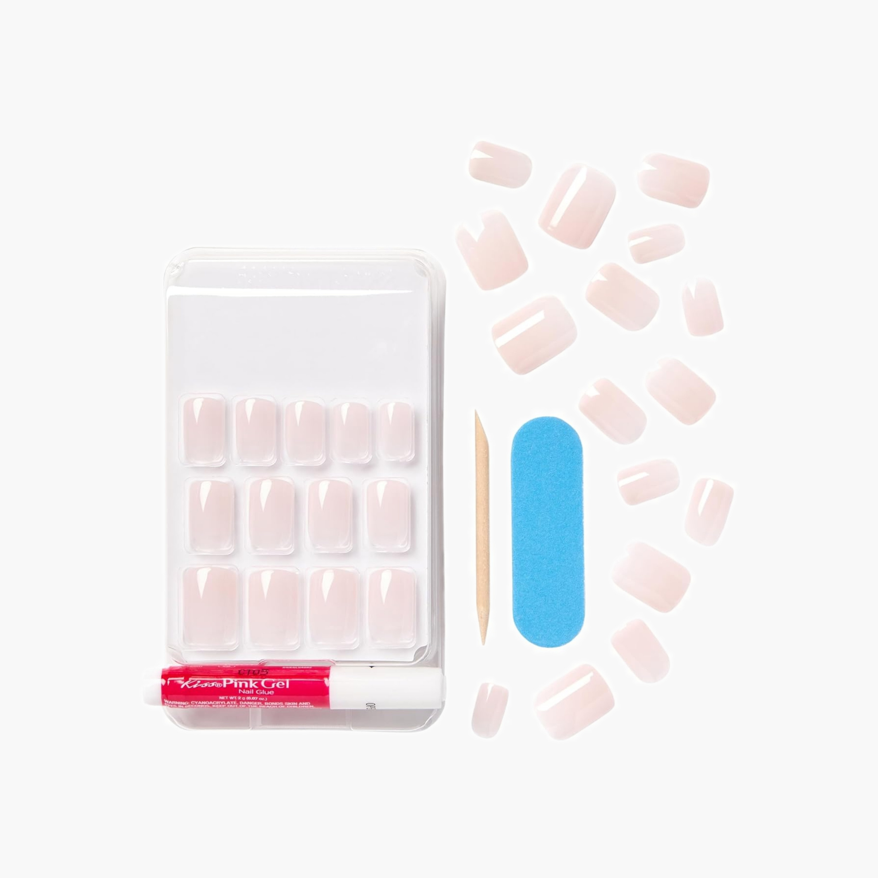 مجموعة أظافر لاصقة مربعة من كيس كوزمتكس-beautyandpersonalcare-makeup-lips-lipliners-image-2