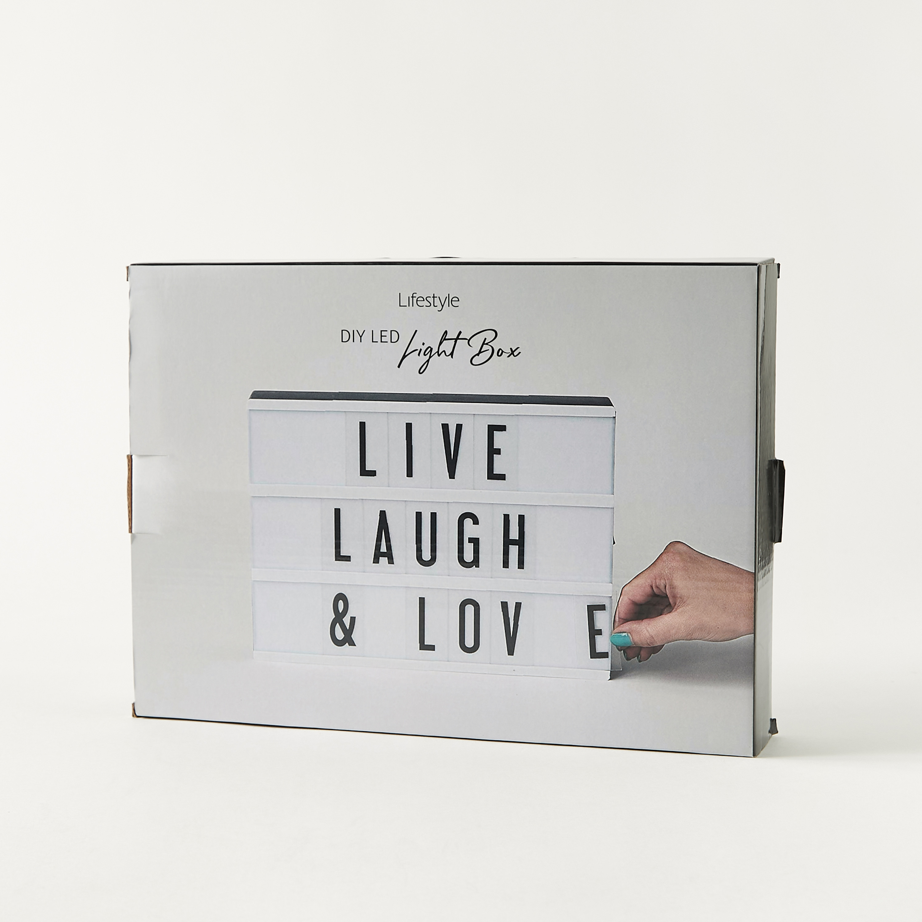 96-Letter A4 Warm White Light Box - 31x5x21 cms-household-lighting-decorativelighting-noveltylights-image-1