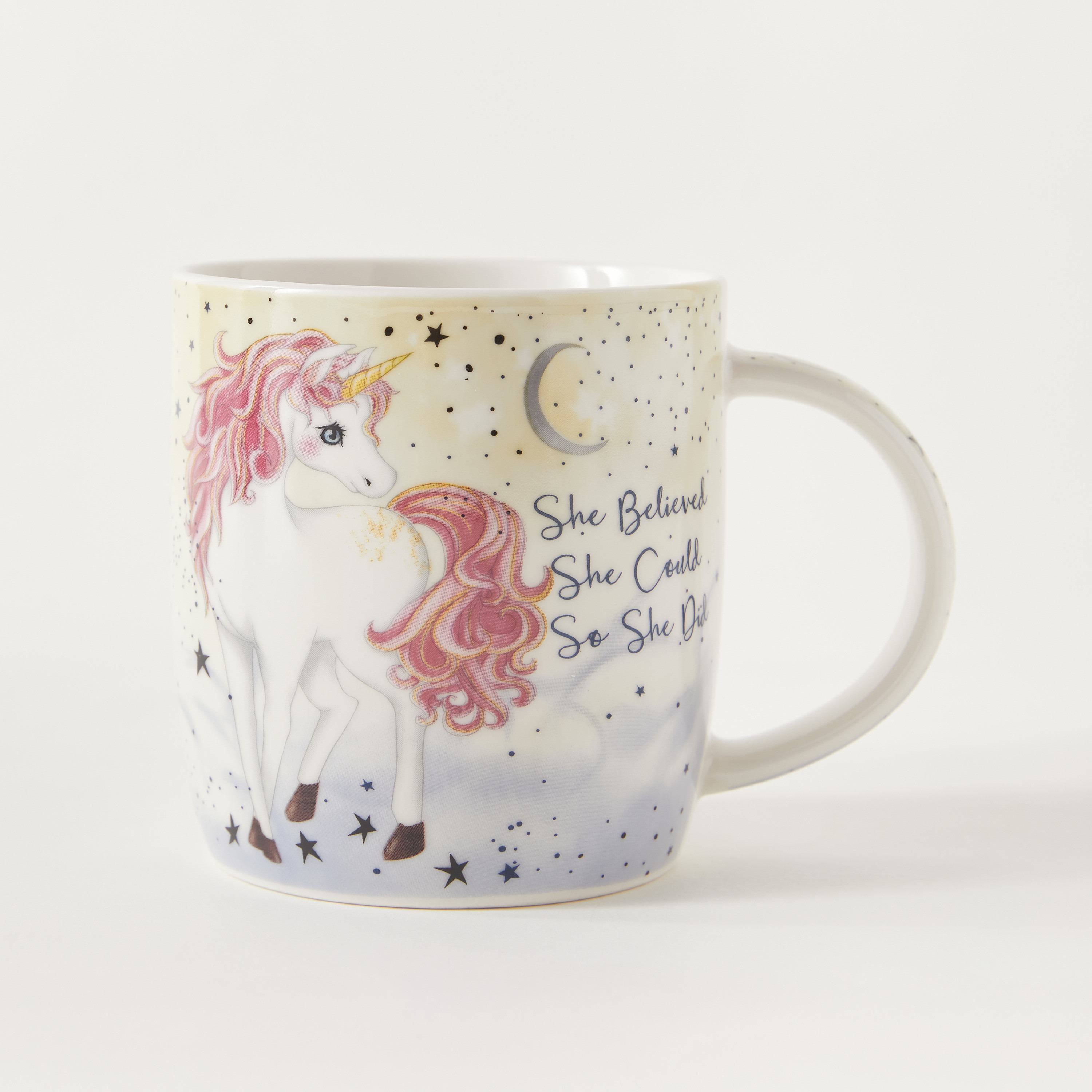مج خزف صيني بمقبض وطبعات - 355 مل-household-dining-teaandcoffee-mugsandcups-image-1