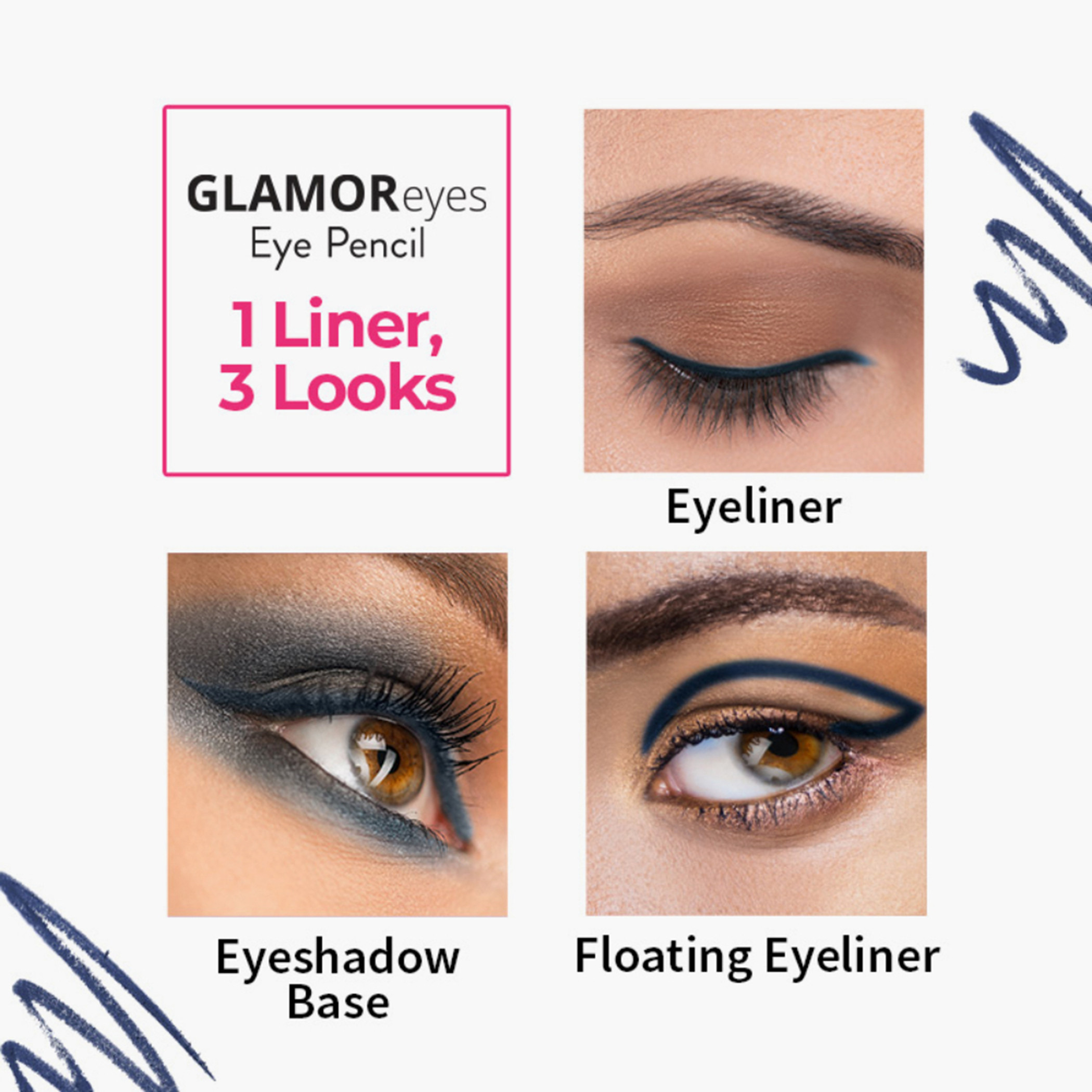 أيلاينر جلامور آيز من نايكا - 1.2 جم-beautyandpersonalcare-makeup-eyes-eyeliners-image-4